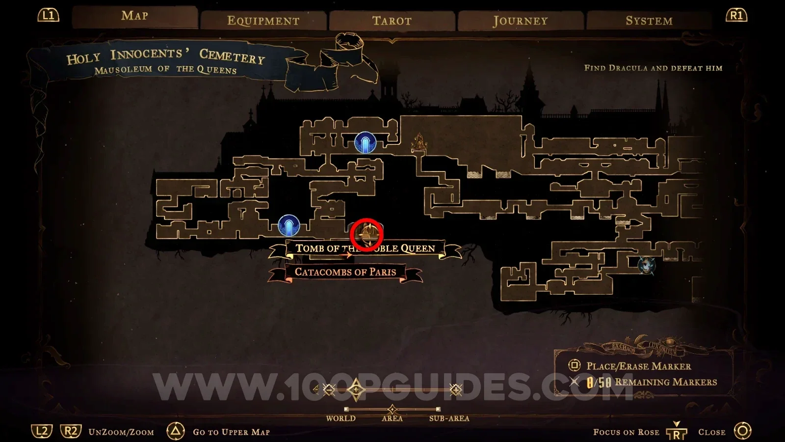 Castlevania: Belmont's Curse Hall of Mirrors: the correct mirrors to teleport through on the way to the boss