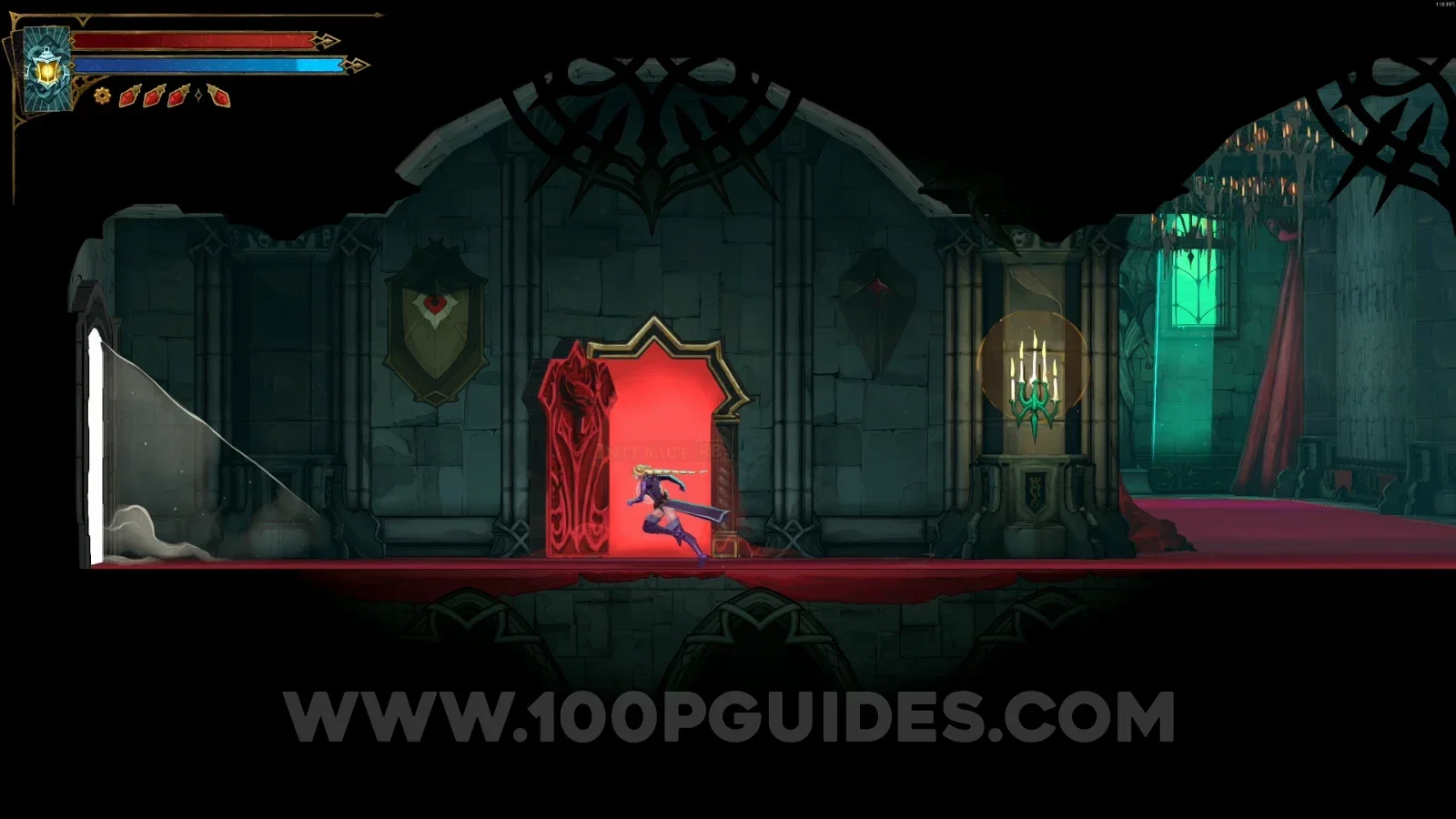 Castlevania Belmonts Curse Boudoirs: the area with the spinning saws on the way to XP Statue #3