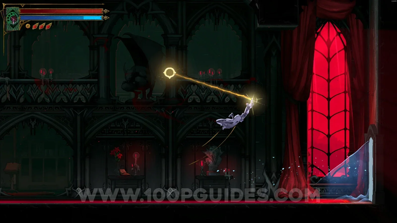 Castlevania Belmonts Curse Sanctuary Of Solitude: approaching the lever on the right side of the area