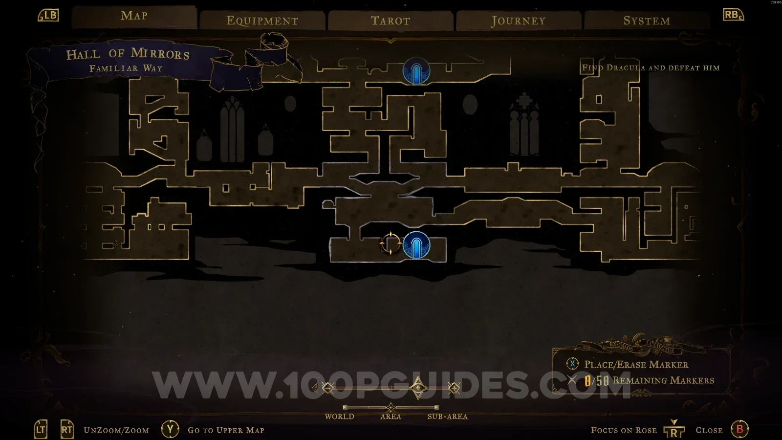 Castlevania Belmonts Curse Hall Of Mirrors: the Familiar Way, where Mirror Of Life #27 is found
