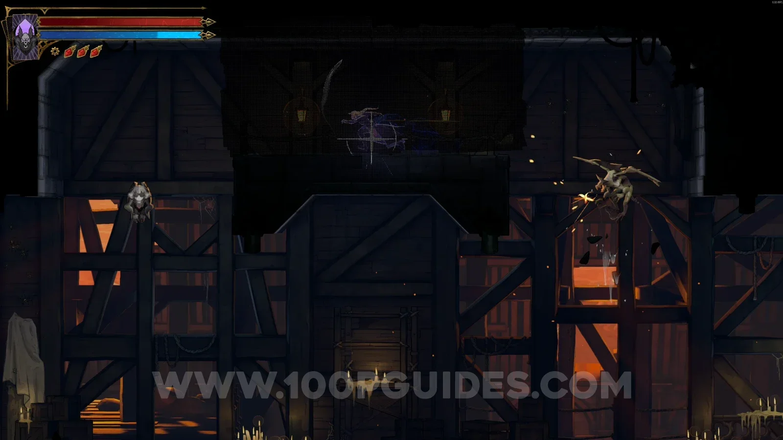 Castlevania Belmonts Curse East Triforium: Blue Book #13 in a small secret room at the top
