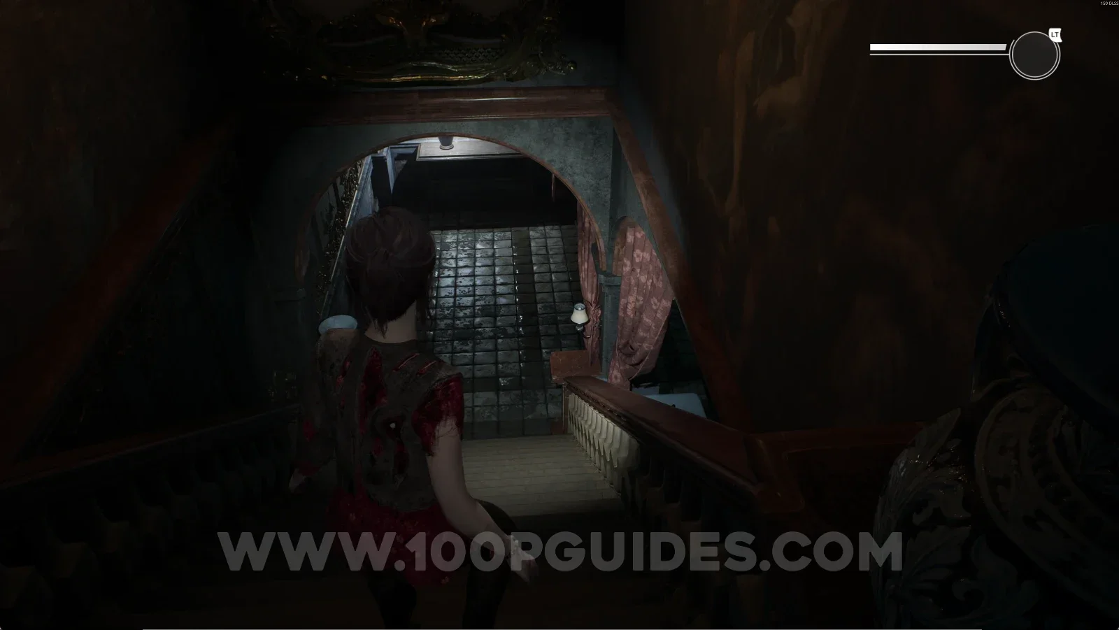 Remothered: Red Nuns Legacy: the upper path leading around to the Reception Hall
