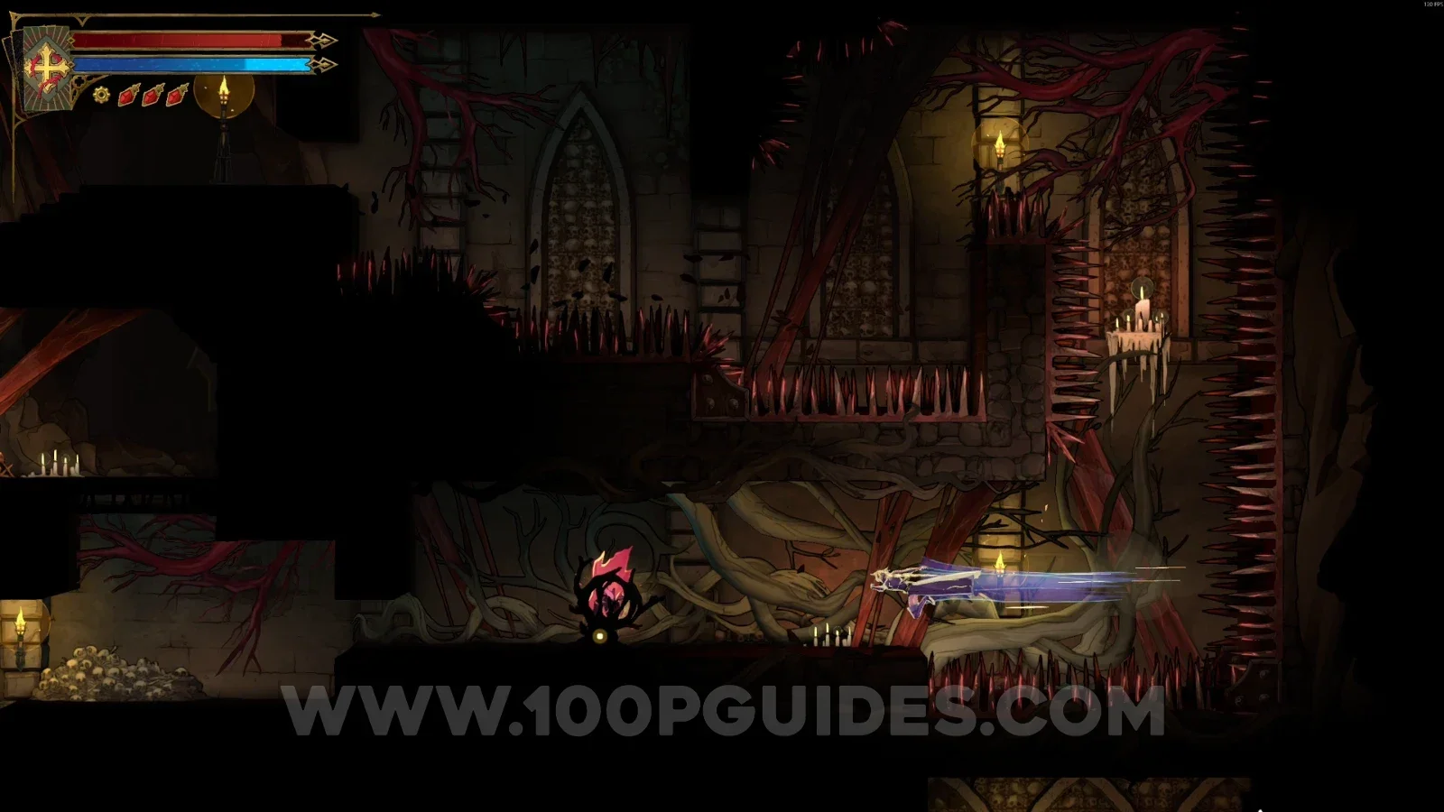 Castlevania Belmonts Curse Circle Of Greed: Brave Heart Fragment #9 reached by going around the right side