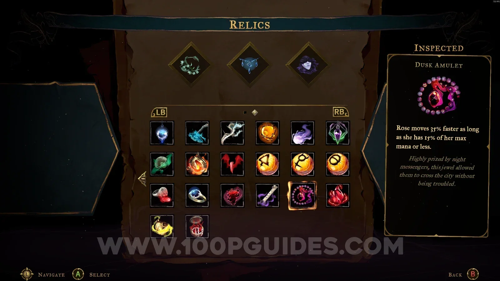 Castlevania Belmonts Curse: the chest with the Dusk Amulet relic reached through the portal