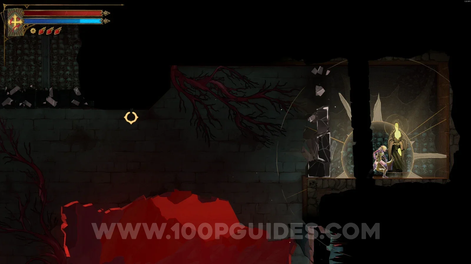 Castlevania Belmonts Curse Collapsed Path Of Orpheus: XP Statue #18 inside the secret room