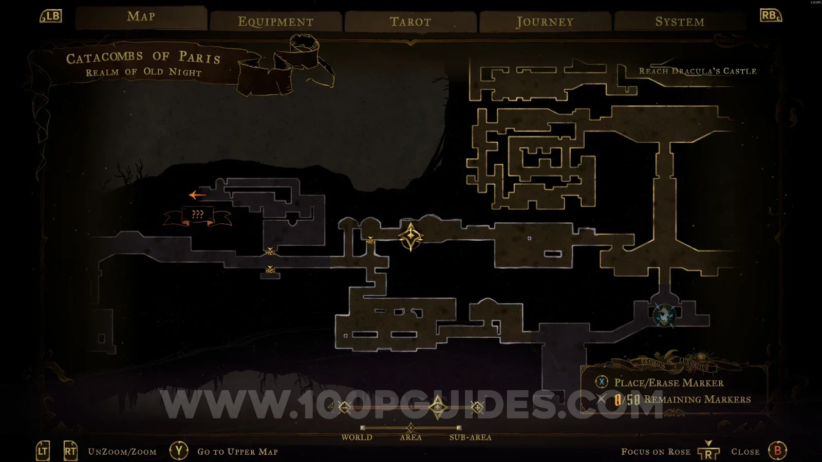 Castlevania Belmonts Curse Catacombs Of Paris: the Realm of Old Night, where Mirror Of Life #11 is found
