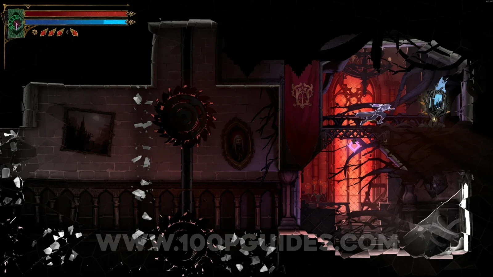 Castlevania Belmont's Curse Ballroom Of Terror: Wise Heart Fragment #22 reached after getting past the saws