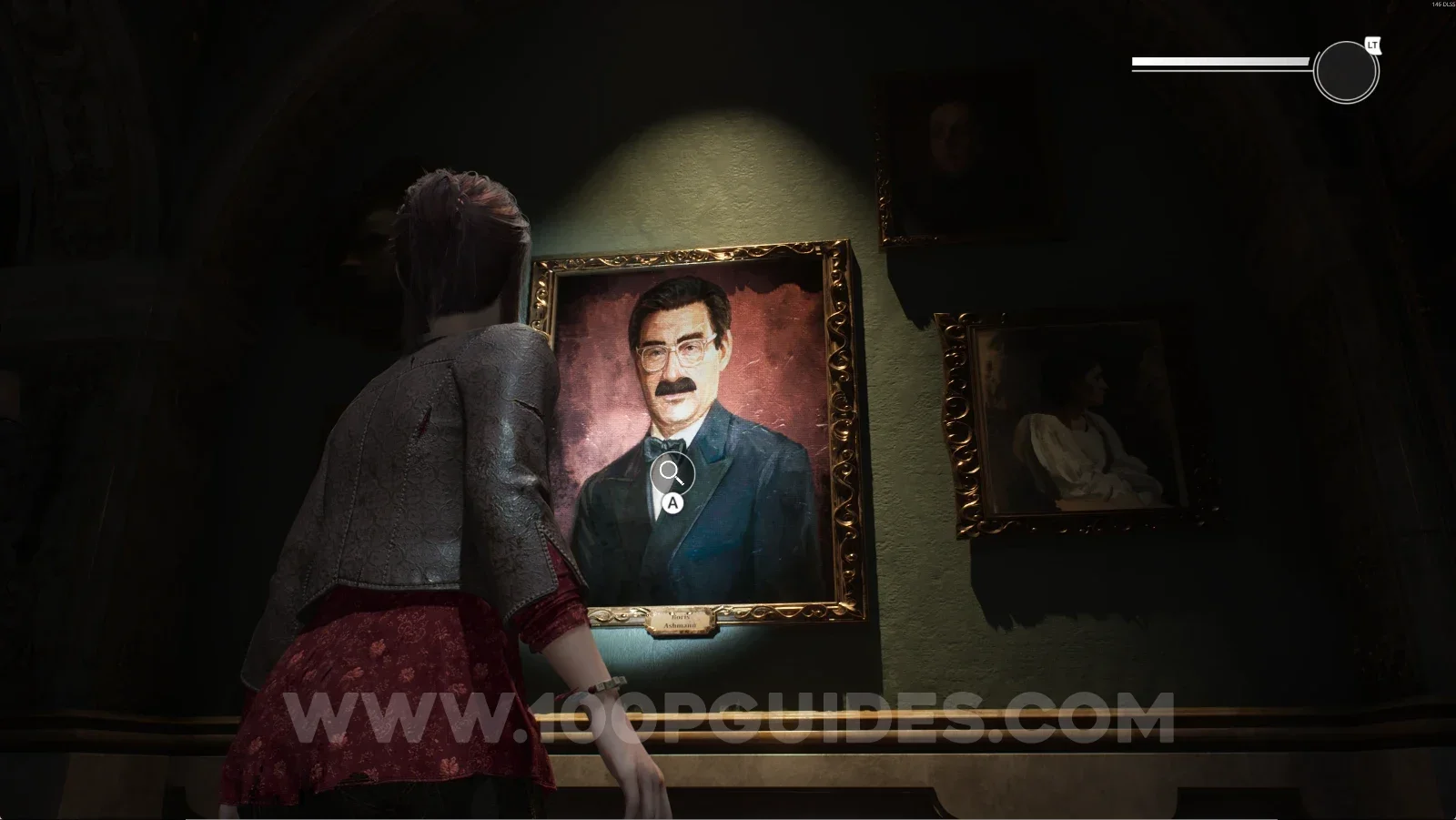 Remothered: Red Nuns Legacy Art Gallery: the Portrait Of Boris Ashmann on the wall