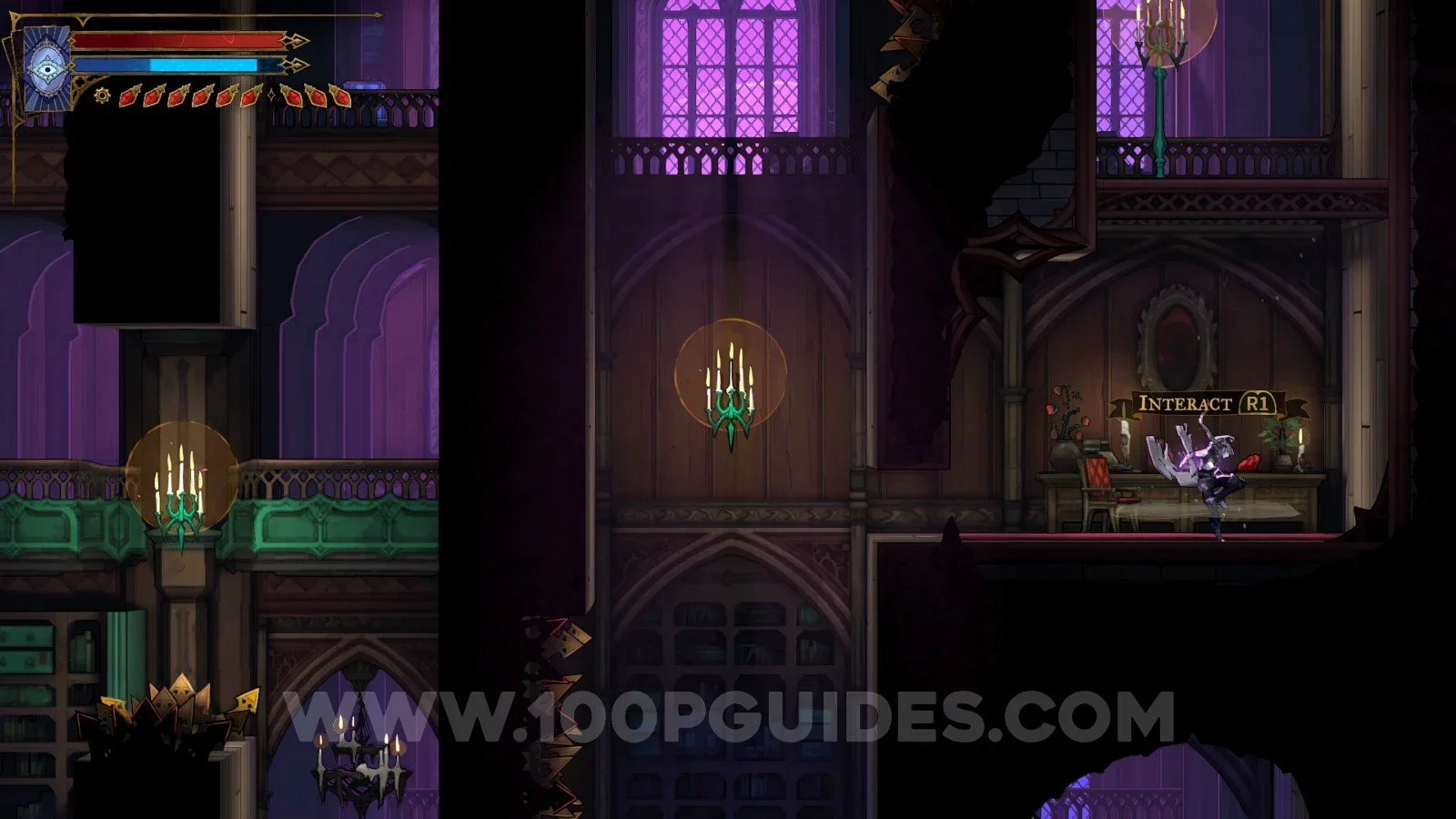 Castlevania Belmont's Curse: the Blood Poem clue found at the Natural Philosophy Shelves