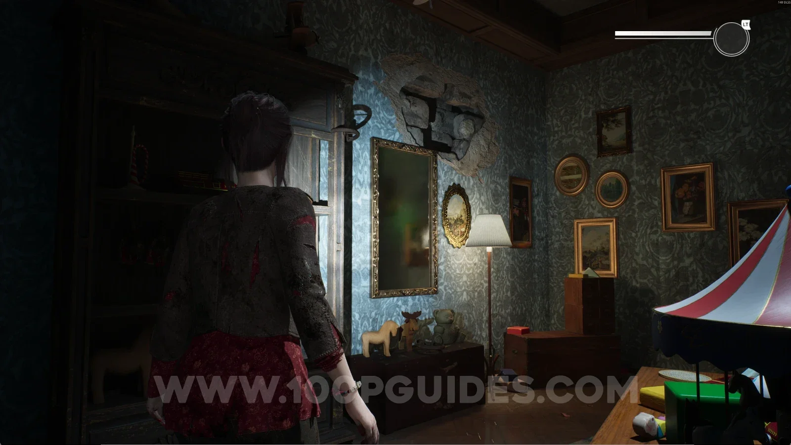 Remothered: Red Nuns Legacy Residential Wing: the painting in the new room after the cutscene