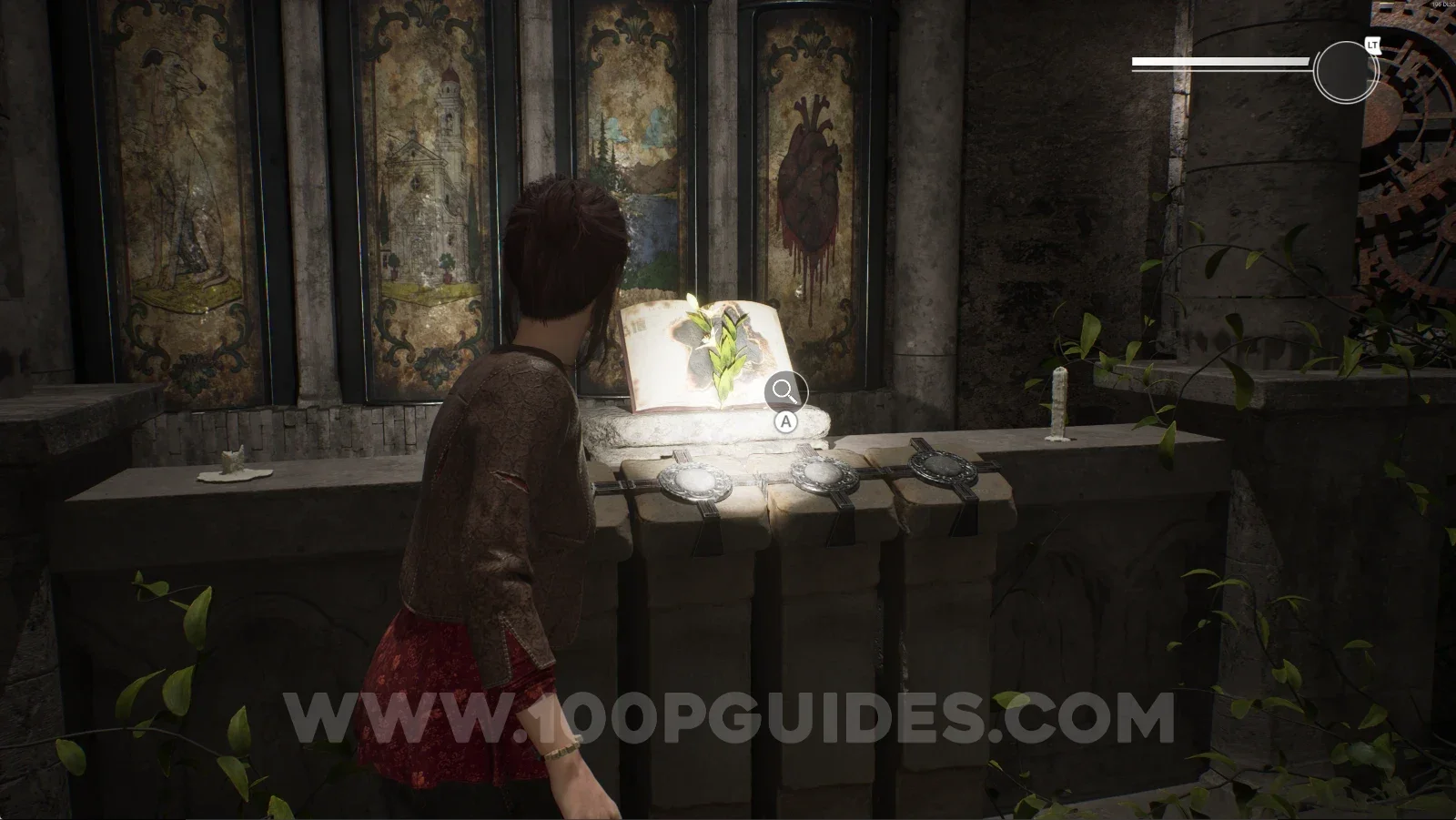 Remothered: Red Nuns Legacy Convent: going down to the book after Sister Viola’s Letter