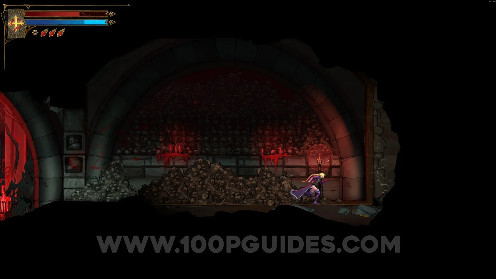 Castlevania Belmonts Curse Hall Of The Fallen Angels: the single path past the saws