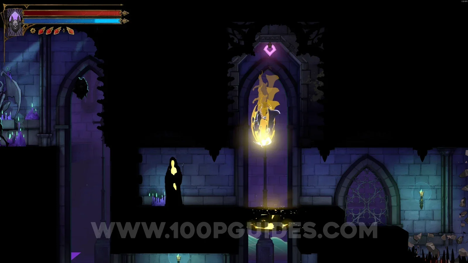 Castlevania Belmonts Curse Clock Tower: breaking the floor and dropping down to the chest