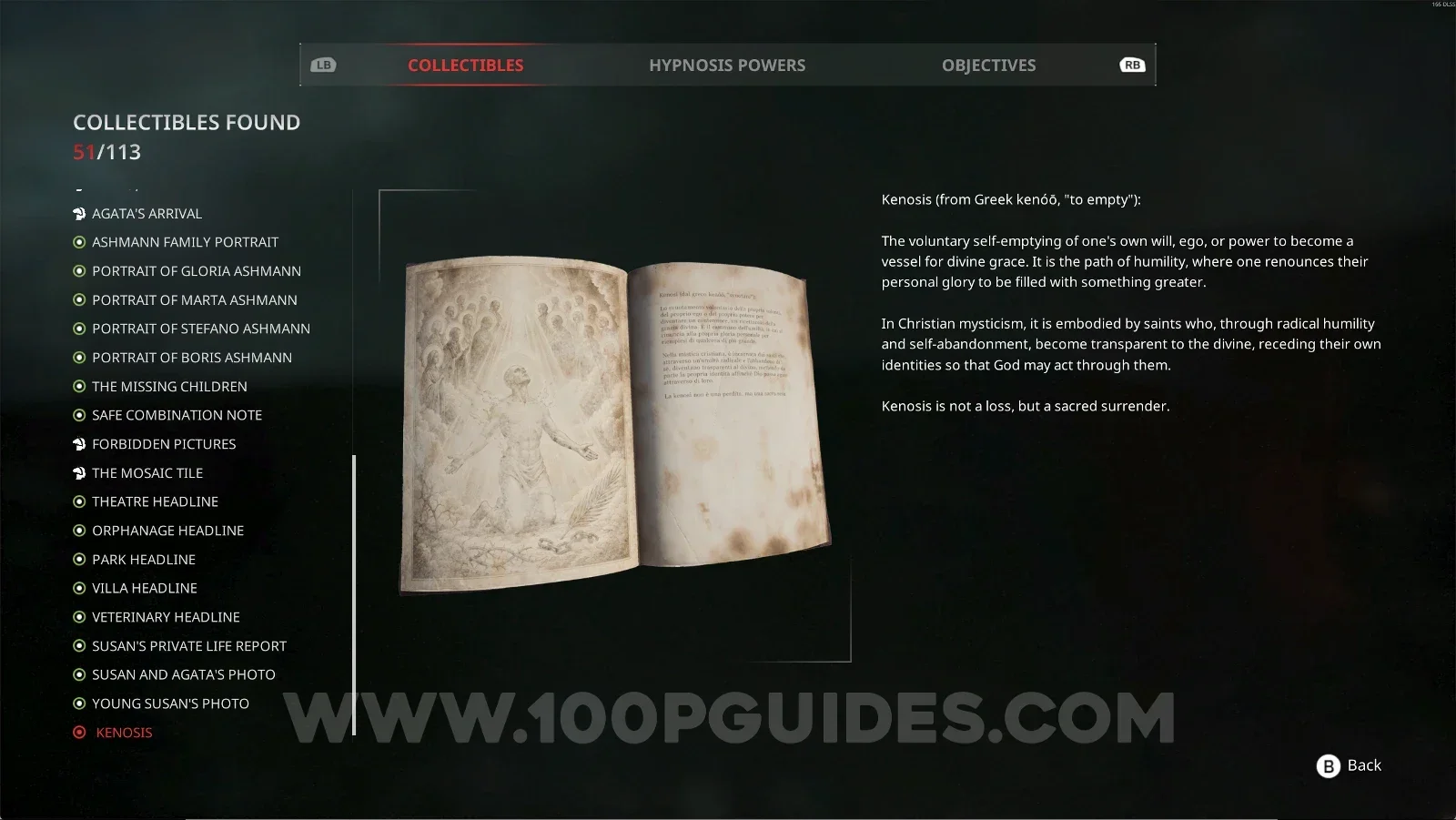 Remothered: Red Nuns Legacy Noble Wing #31: Kenosis collectible