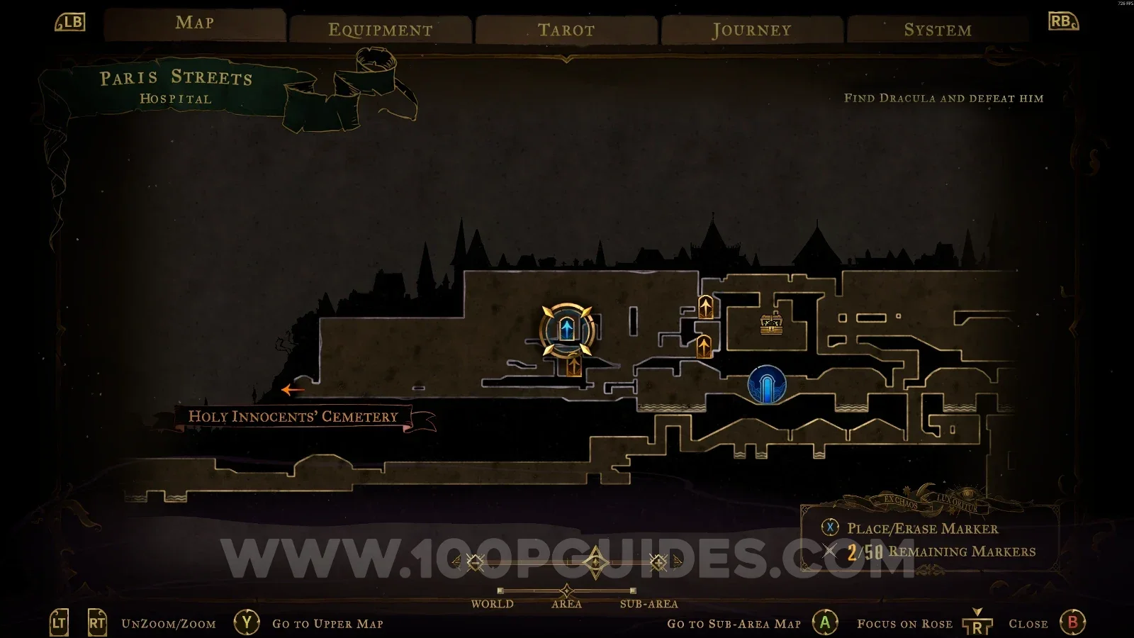 Castlevania Belmont's Curse Street Of The Tomb Masons: the hospital holding the Stolen Oboles clue