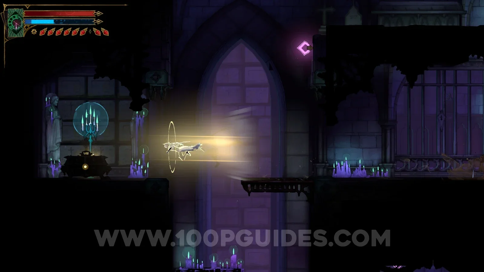 Castlevania Belmonts Curse Chapel Of Patience: defeating the enemies before heading left