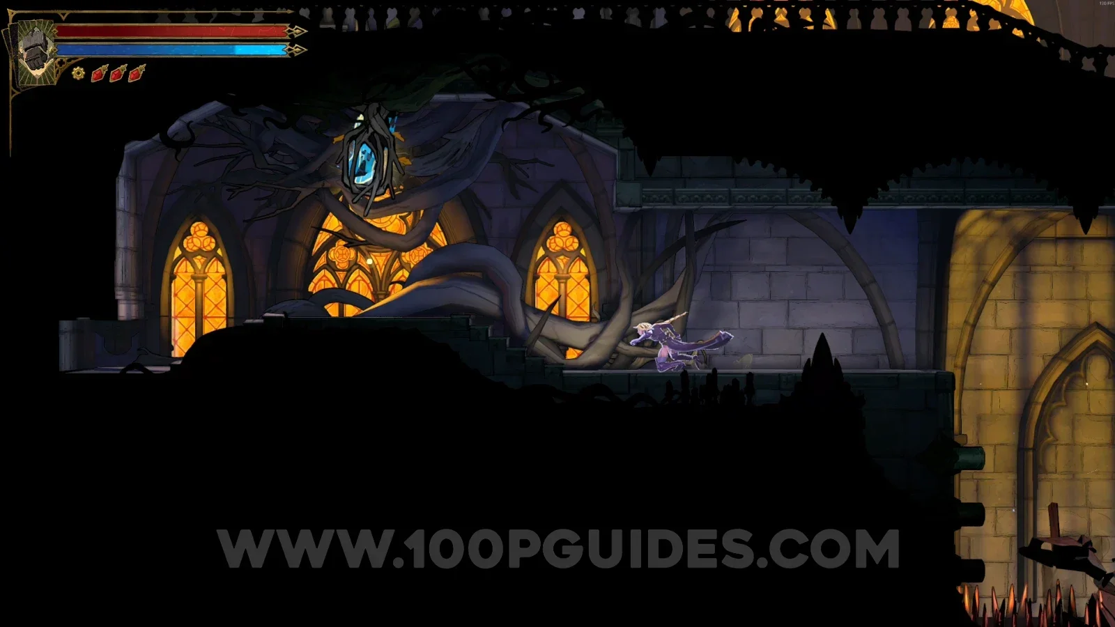 Castlevania Belmont's Curse Apse: Wise Heart Fragment #20 on the left side of the marked area