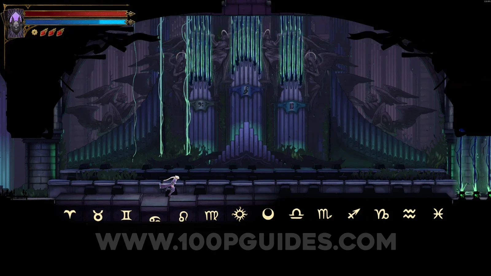 Castlevania Belmonts Curse Clock Tower: the secret passage revealed on the left side of the area