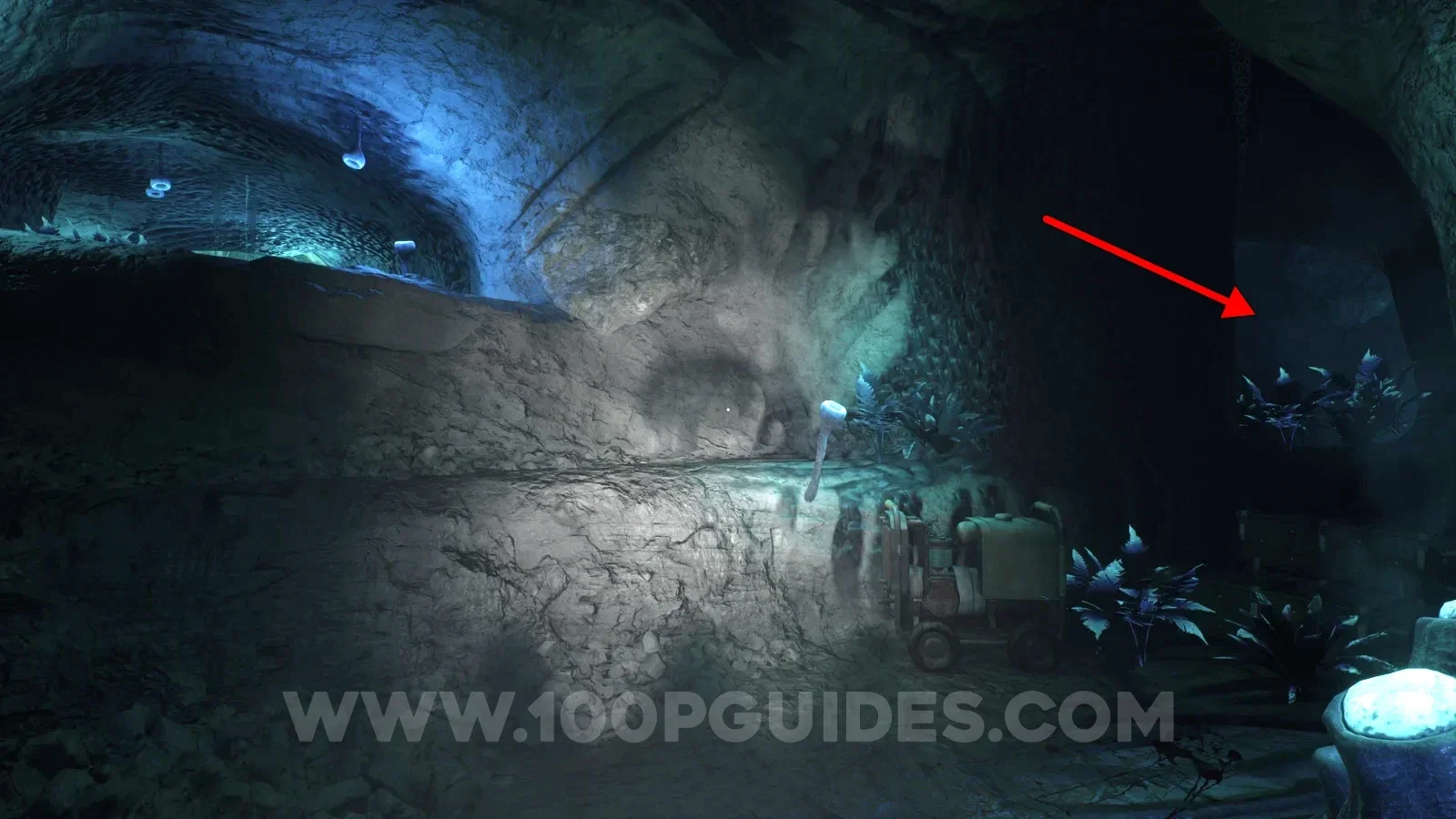 Terrible Lizards Chapter 4: going through the hole next to the generator and climbing up to the left
