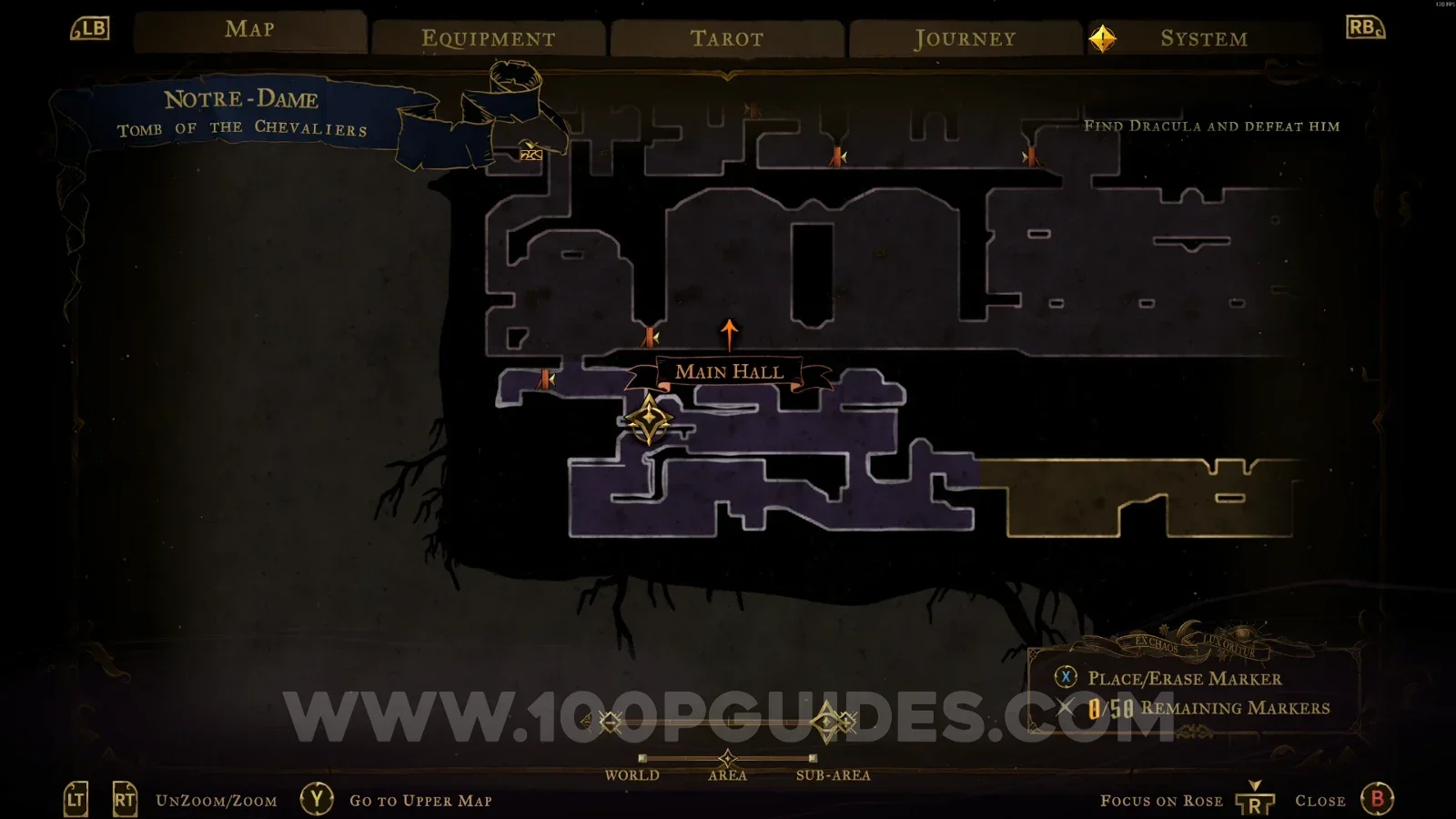Castlevania Belmonts Curse Tomb Of The Chevaliers: using the slide on the left side