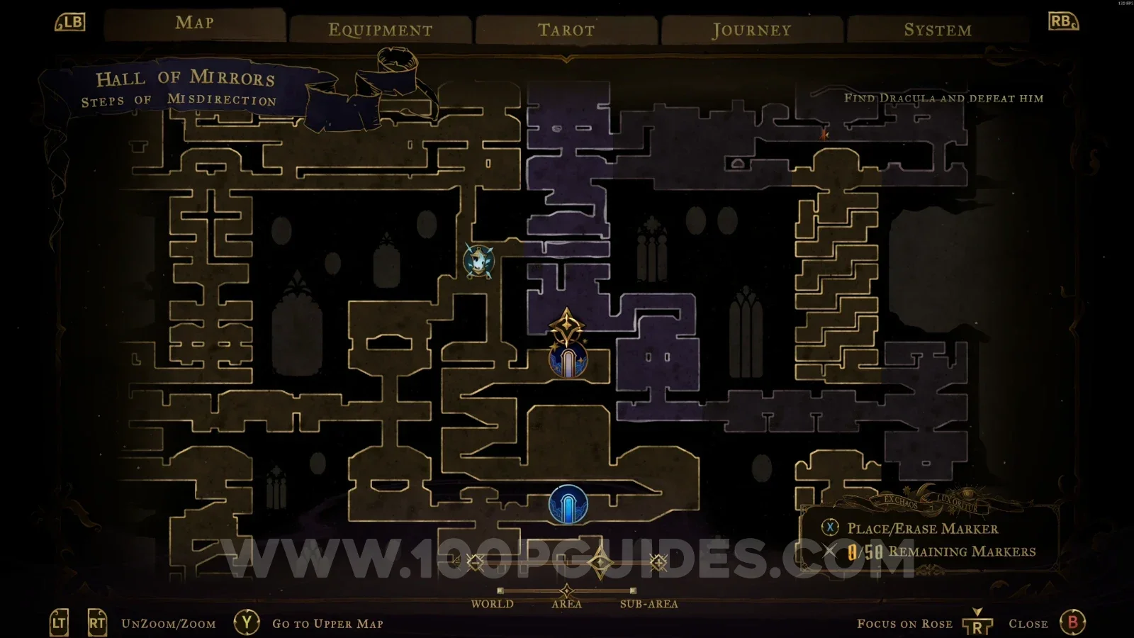 Castlevania Belmonts Curse Steps Of Misdirection: portals leading to the top of the area