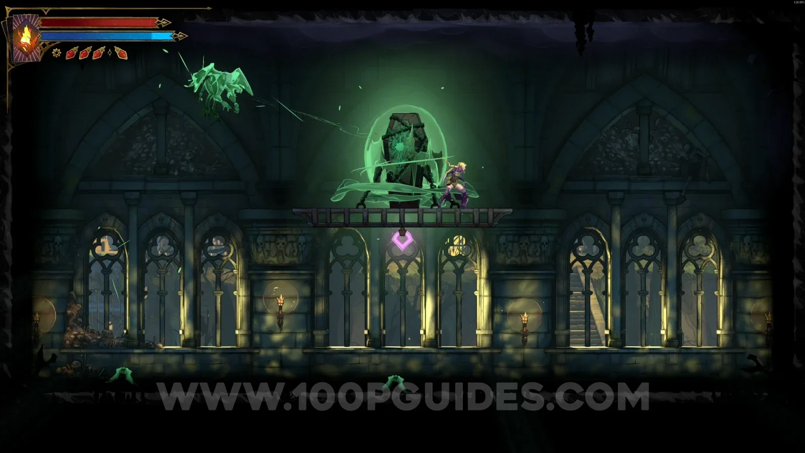 Castlevania Belmont's Curse Ossuary Of The Innocents: Haunted Coffin #3 in the upper part