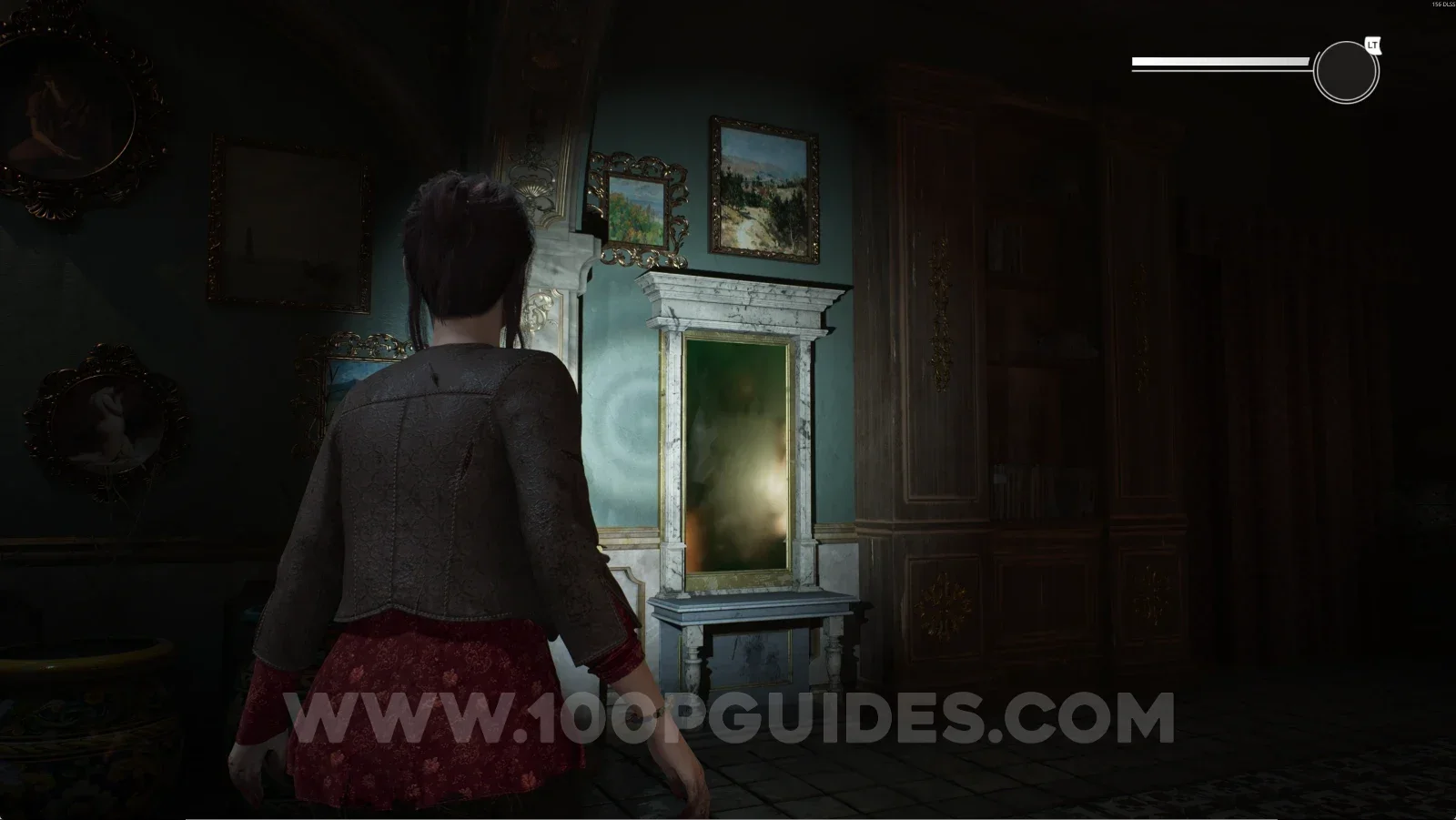 Remothered: Red Nuns Legacy Art Gallery: the mirror used to reveal hidden objects