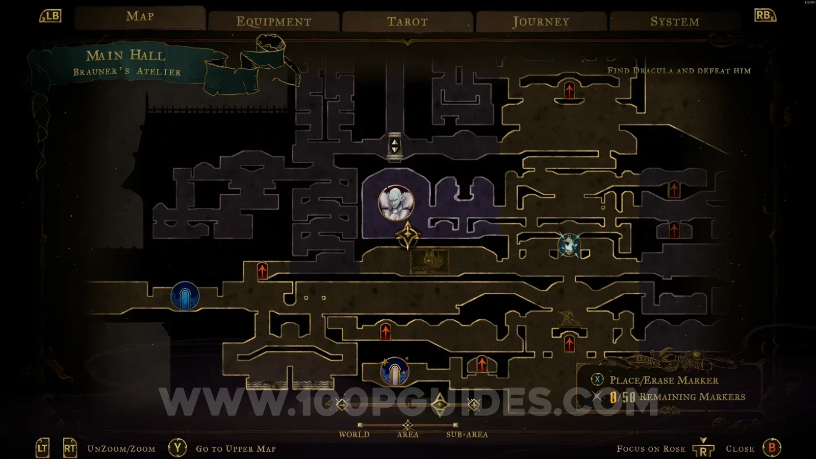 Castlevania Belmonts Curse: defeating The Artist in Brauner's Atelier in the Main Hall