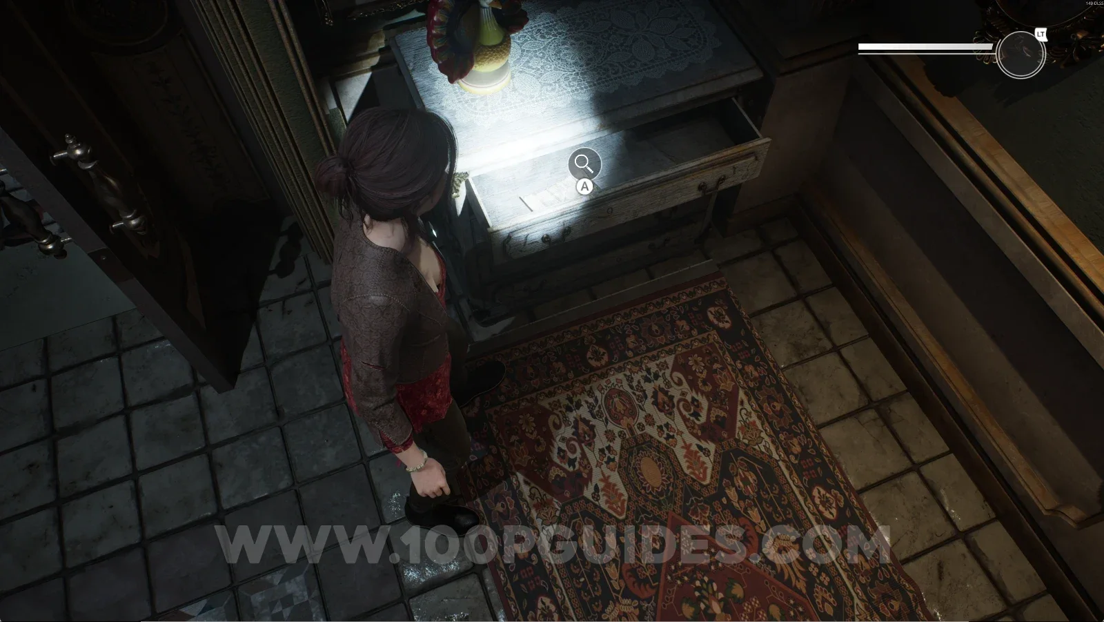 Remothered: Red Nuns Legacy Art Gallery: the drawer holding The Missing Children