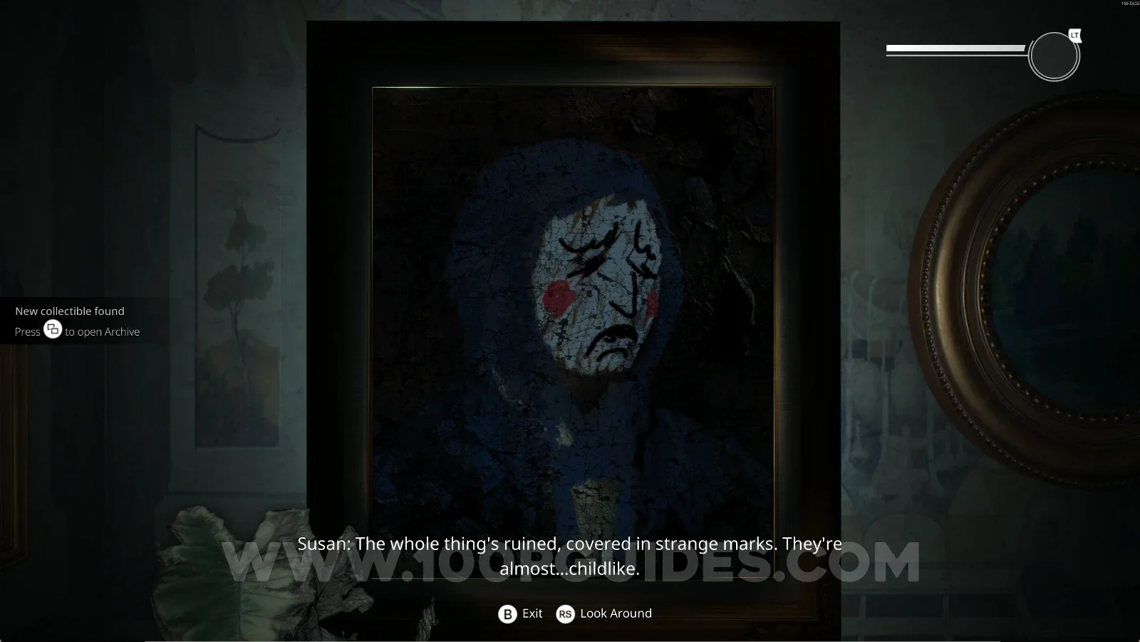 Remothered: Red Nuns Legacy: the Portrait Of A Man Stained In White outside the dining room