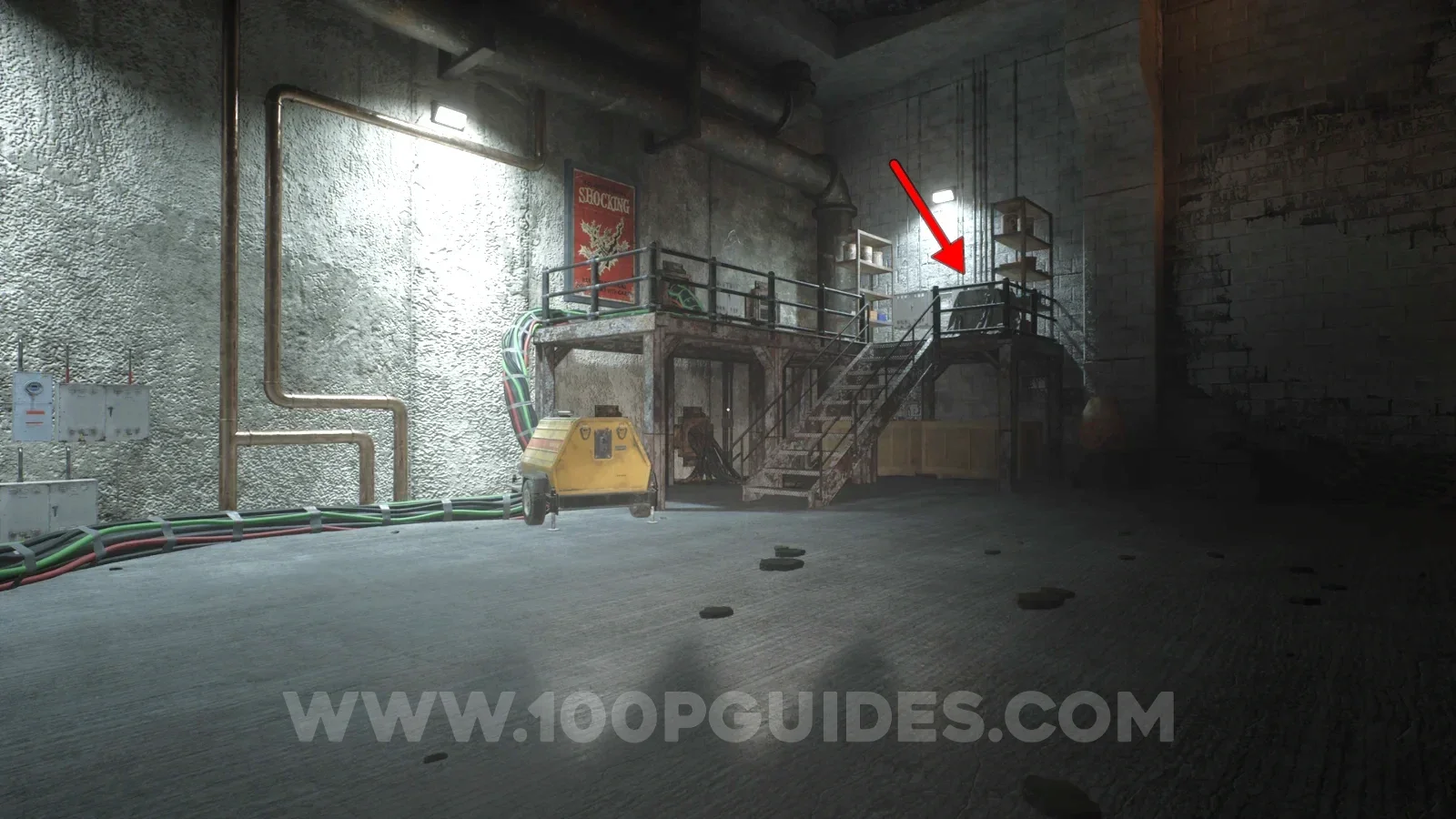Terrible Lizards Chapter 3: metallic stairs ahead after coming out of the steaming pipes