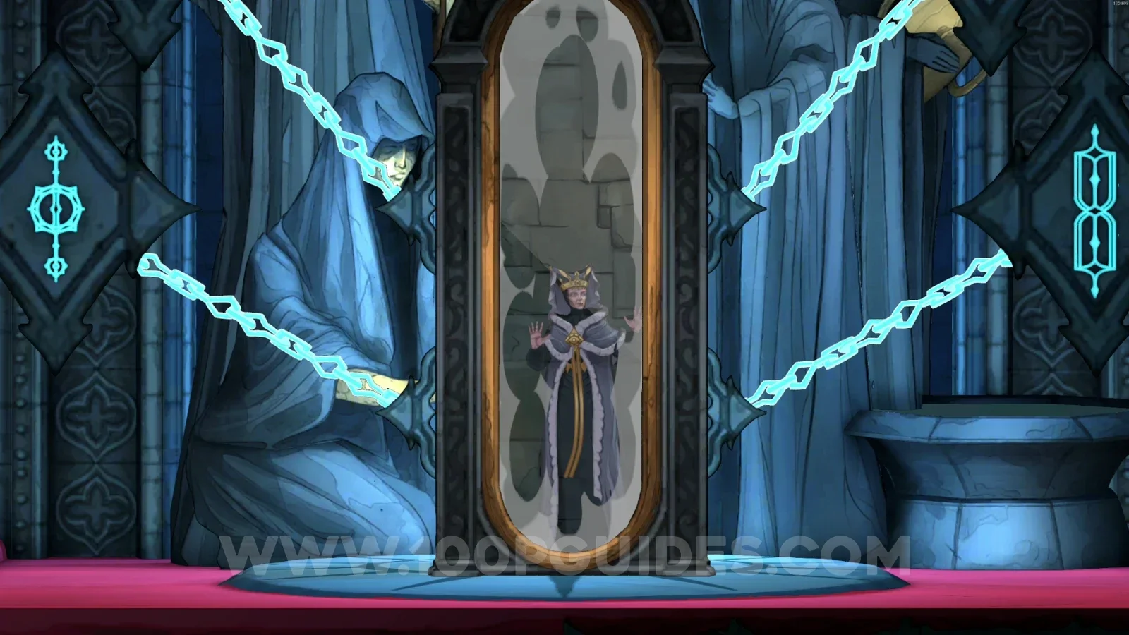 Castlevania Belmonts Curse Mirror Rooms: Eleanor being kidnapped by a boss