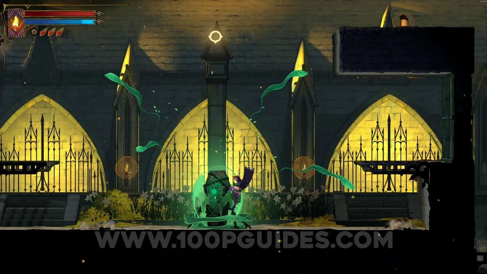 Castlevania Belmonts Curse: Haunted Coffin #5 in the marked area of Holy Innocents' Cemetery