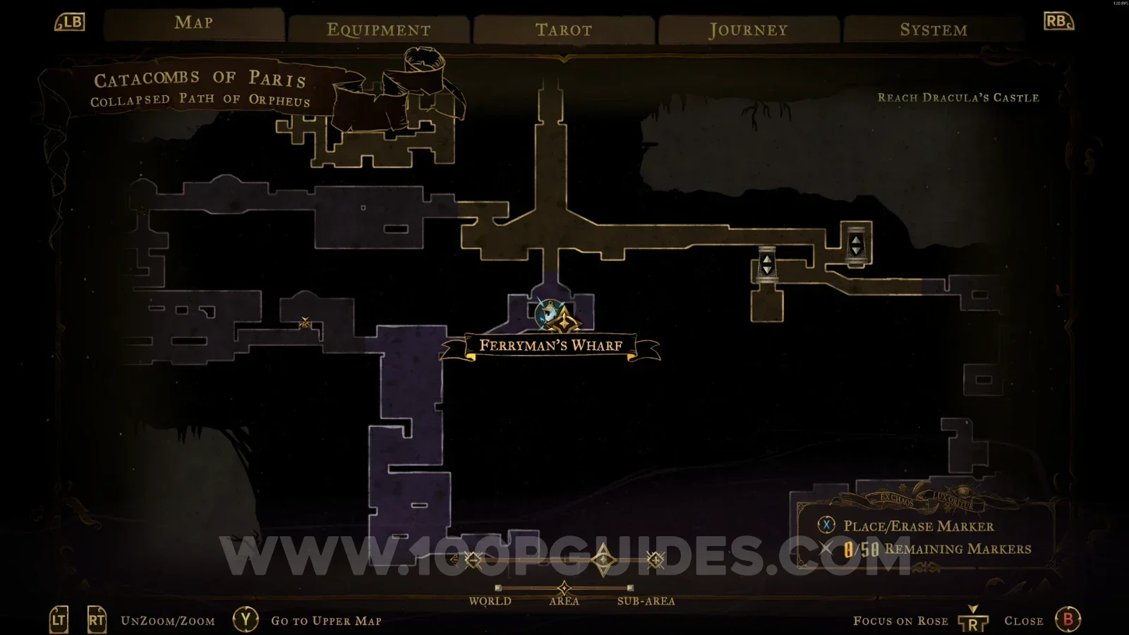 Castlevania Belmonts Curse Collapsed Path Of Orpheus: breaking the wall on the right side