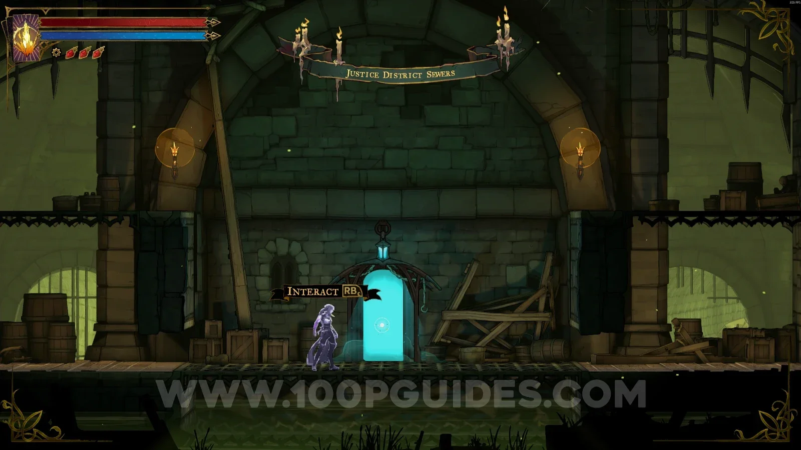 Castlevania Belmonts Curse Paris Streets: Ferryman's Wharf #1 in the Justice District Sewers