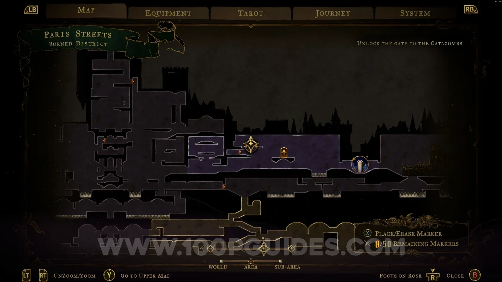 Castlevania Belmonts Curse Burned District: breakable wall on the left side leading down to XP Statue #20
