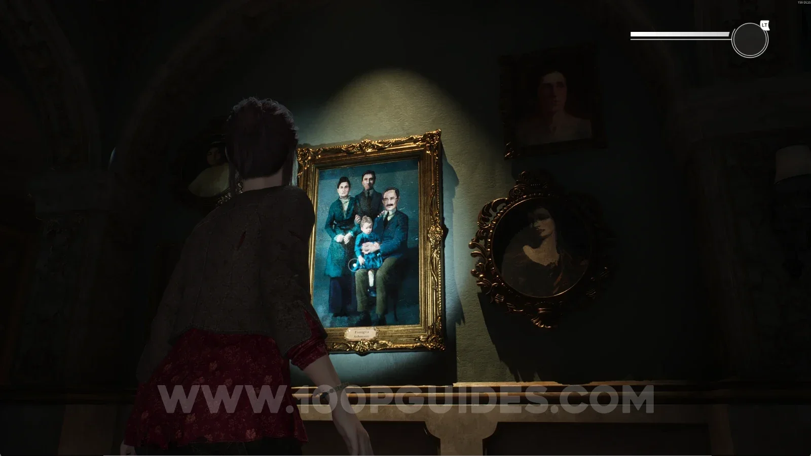 Remothered: Red Nuns Legacy Art Gallery: the Ashmann Family Portrait on the wall