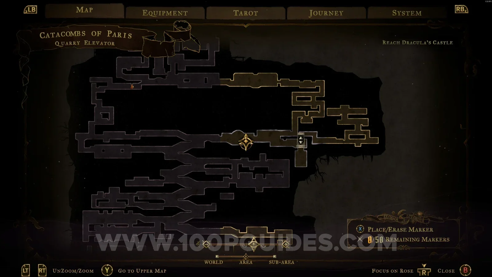 Castlevania Belmonts Curse Catacombs Of Paris: the Quarry Elevator, where Mirror Of Life #10 is found