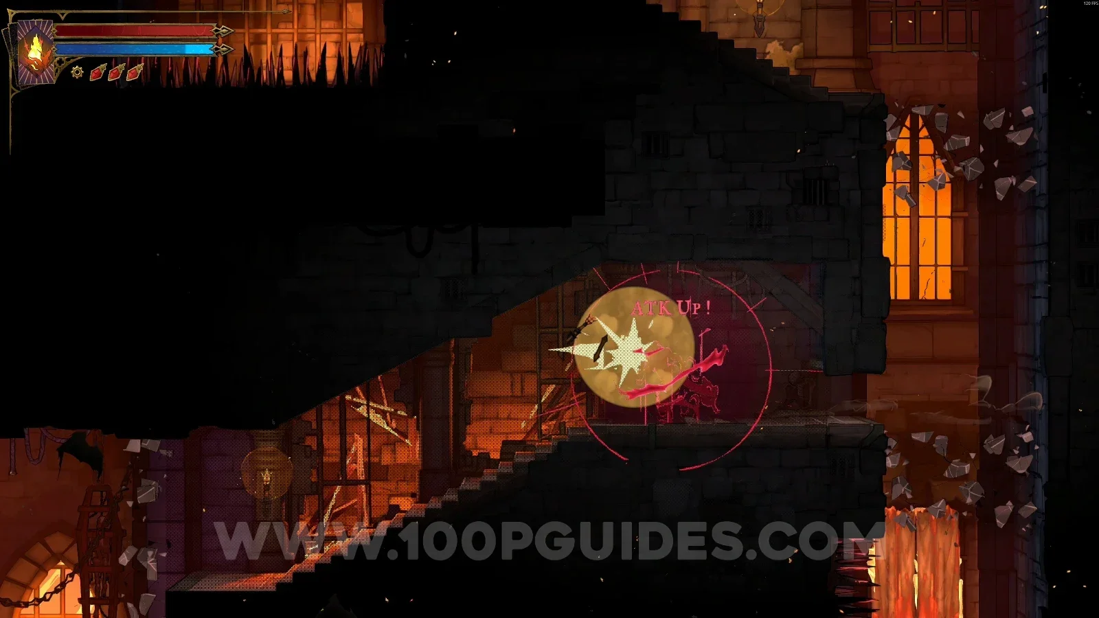 Castlevania Belmonts Curse Upper Tower: Red Book #3 reached by using the slide