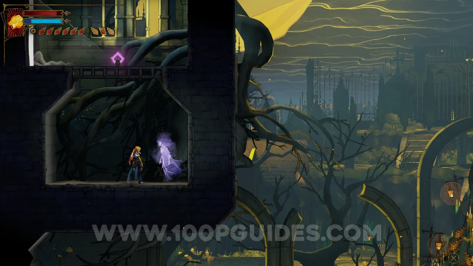 Castlevania Belmont's Curse: The Roots Of The Hollow Tree clue found in the Pauper's Grave