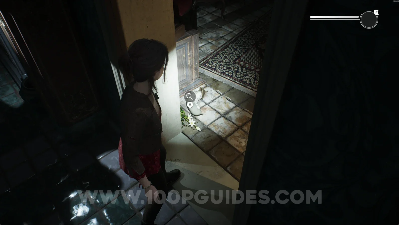 Remothered: Red Nuns Legacy: the item on the floor past the revealed door