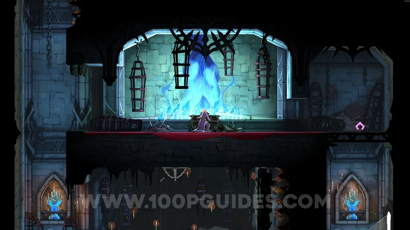 Castlevania Belmonts Curse Crematorium: the chest containing Relic #3, the Grim Token