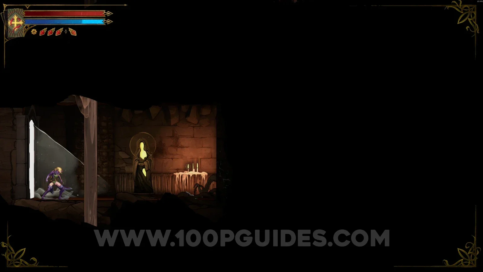 Castlevania Belmonts Curse Chamber Of Whispers: XP Statue #51 in the revealed room