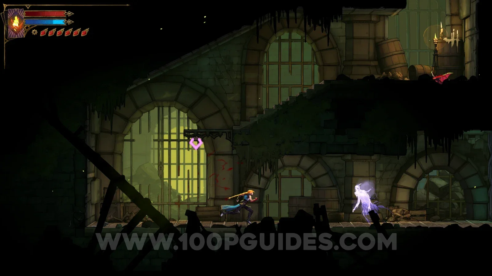 Castlevania Belmont's Curse: the A Monster Terrorizes Paris clue found on the Path Of The Rat