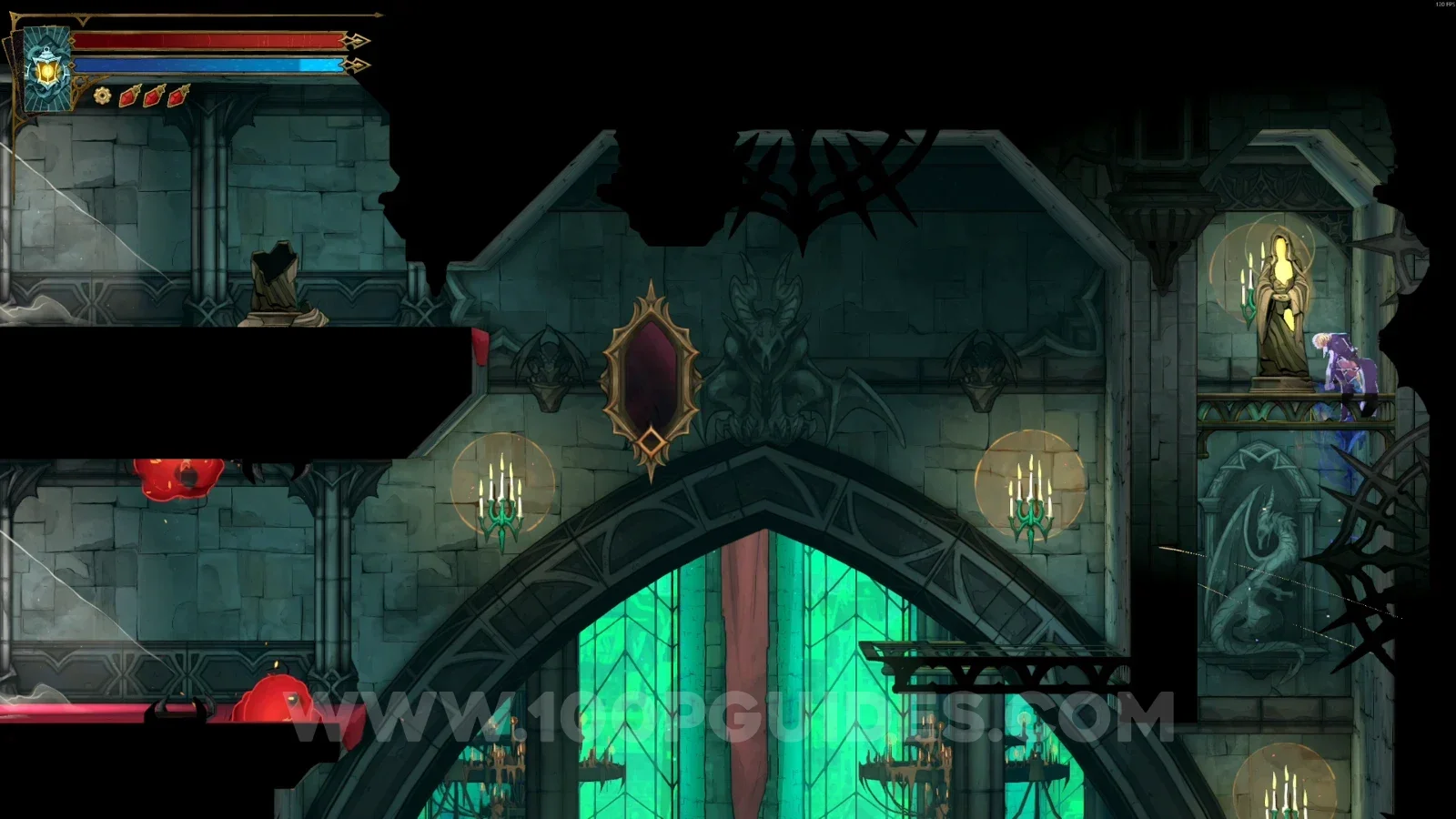 Castlevania Belmonts Curse Ballrooms: XP Statue #18 on the right side of the area