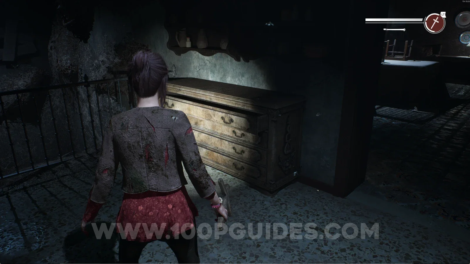 Remothered: Red Nuns Legacy: going through the revealed secret room door