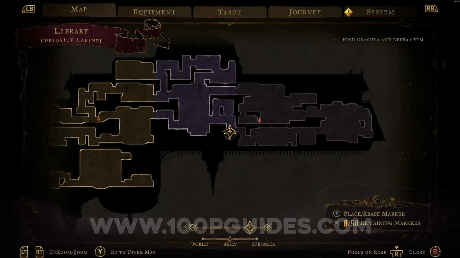 Castlevania Belmont's Curse Curiosity Cabinet: sliding to reveal the secret room with a lever