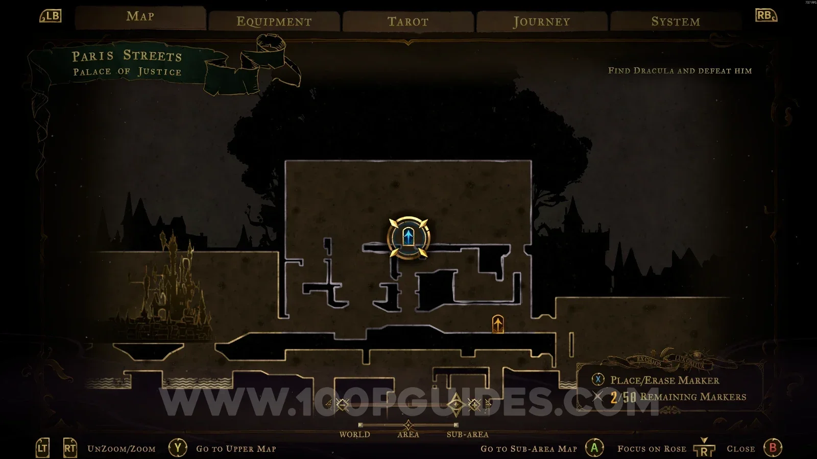 Castlevania Belmonts Curse Palace of Justice: talking to The Judge with half the Health / Mana upgrades