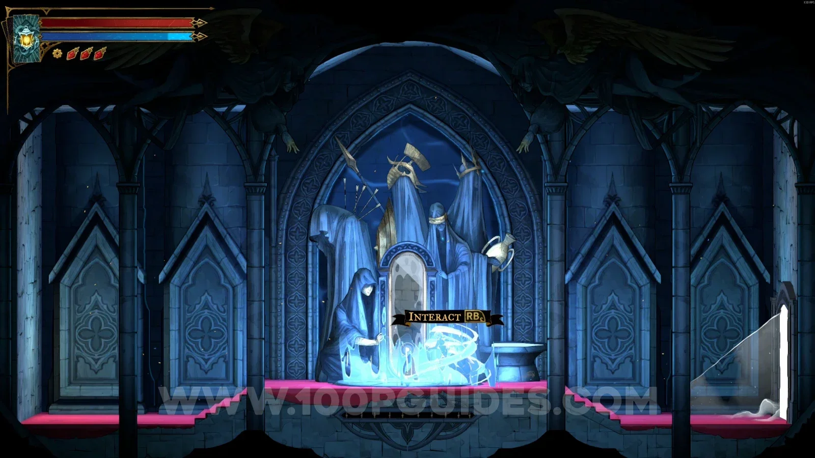 Castlevania Belmonts Curse Ballrooms: Mirror Of Life #9 in the area marked on the map