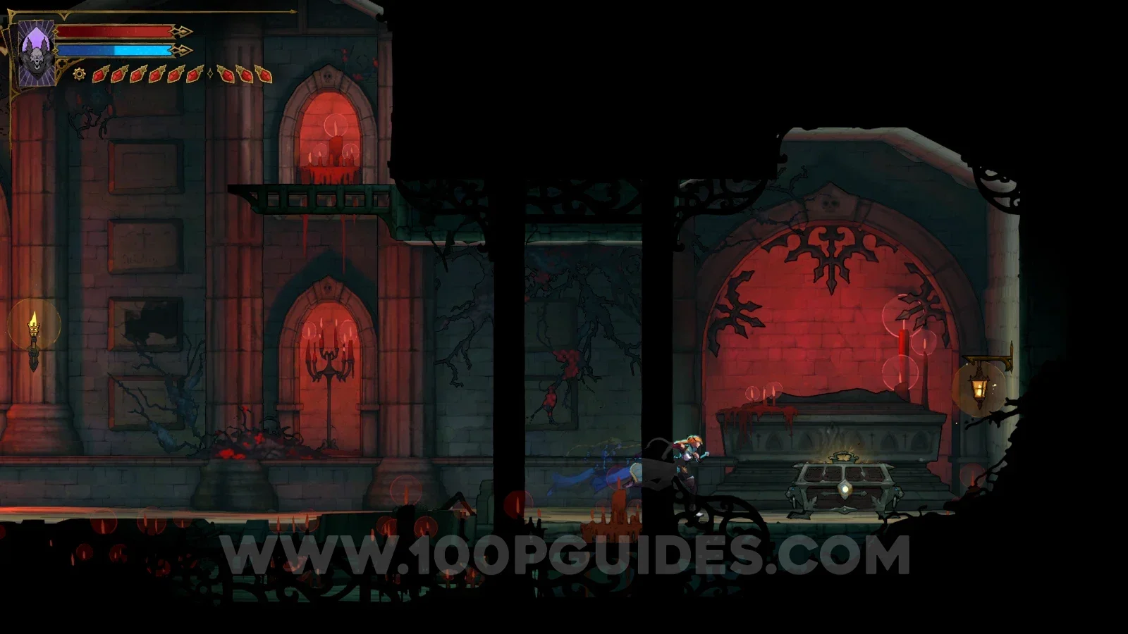 Castlevania Belmonts Curse Pillaged Tombs: breaking the Haunted Coffin with the Smash arcane power
